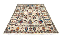 Khorjin Afghan Rug – Ivory Tree of Life