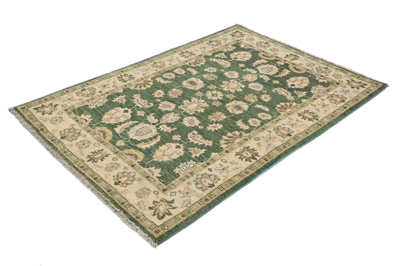 Chobi Afghan Rug – Forest Blossom