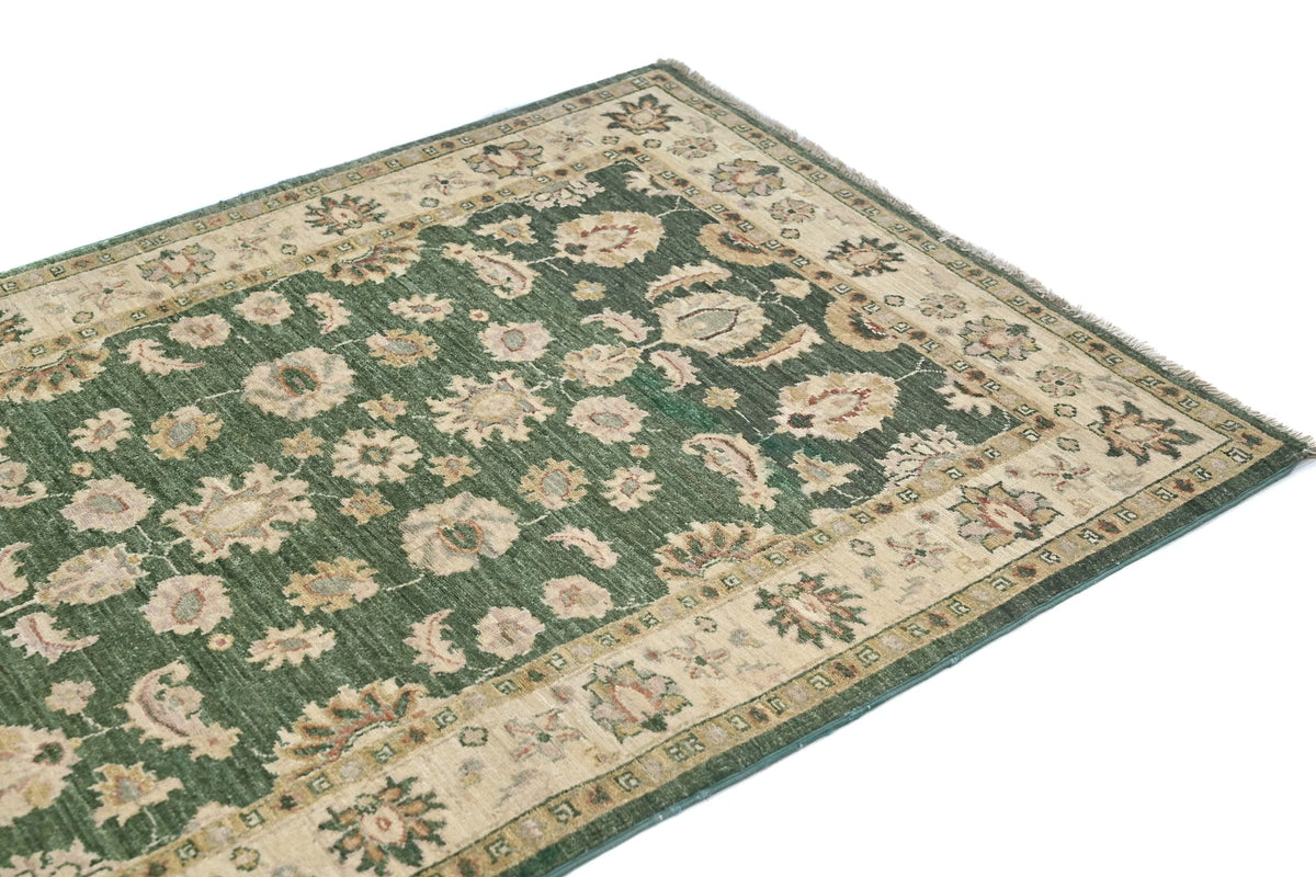 Chobi Afghan Rug – Forest Blossom