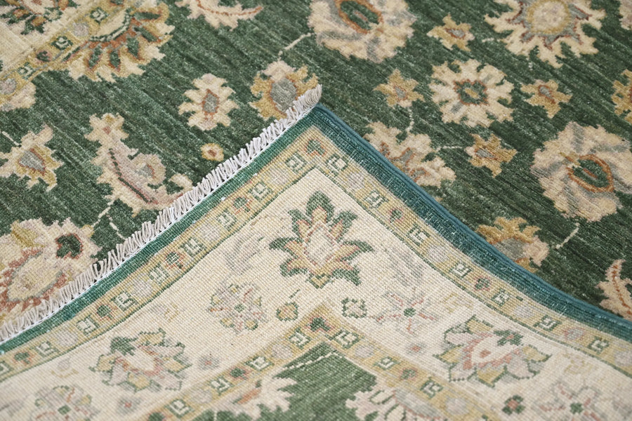 Chobi Afghan Rug – Forest Blossom
