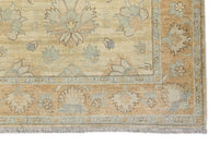 Chobi Afghan Rug – Sandstone Blossom