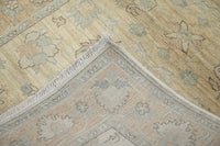 Chobi Afghan Rug – Sandstone Blossom