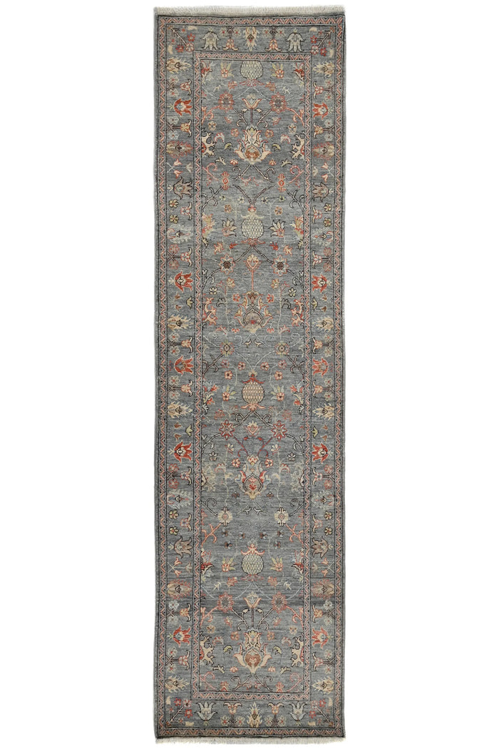 Chobi Afghan Runner – Slate Passage