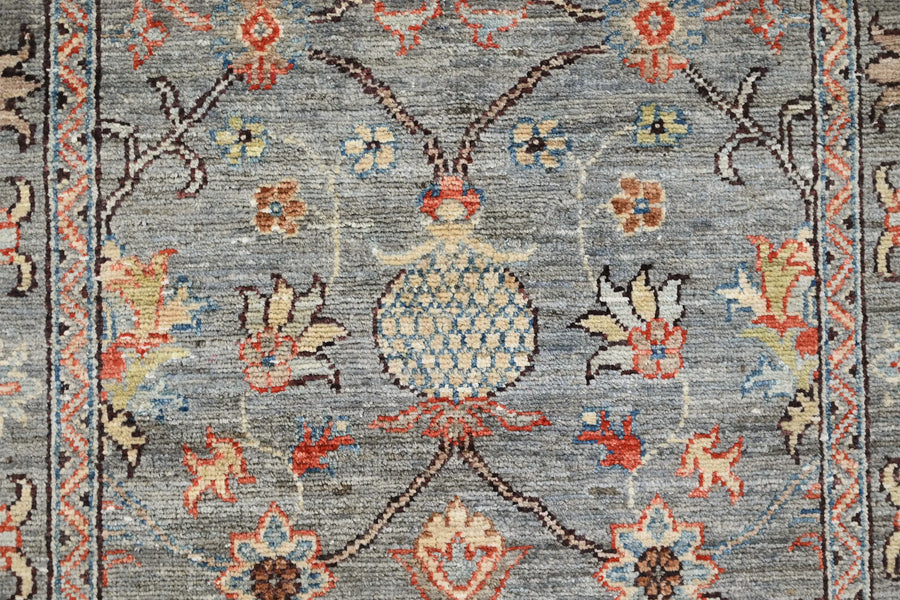 Chobi Afghan Runner – Slate Passage