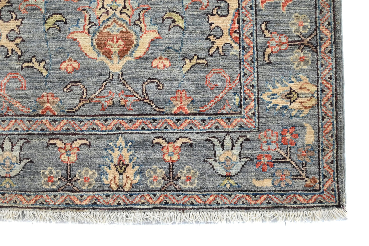 Chobi Afghan Runner – Slate Passage