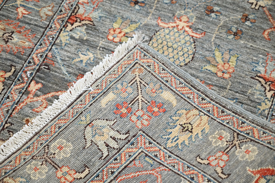Chobi Afghan Runner – Slate Passage