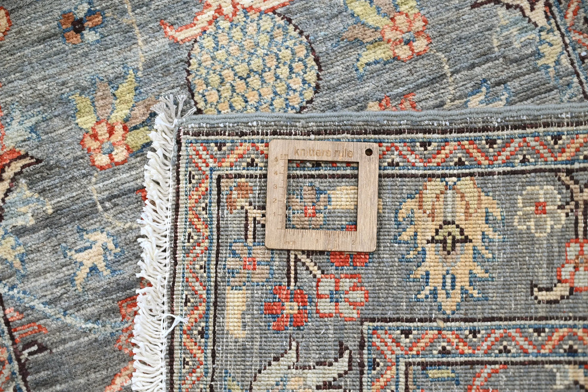 Chobi Afghan Runner – Slate Passage