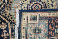 Chobi Afghan Rug – Sapphire Medallion