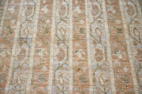 Chobi Afghan Rug – Terracotta Stripe