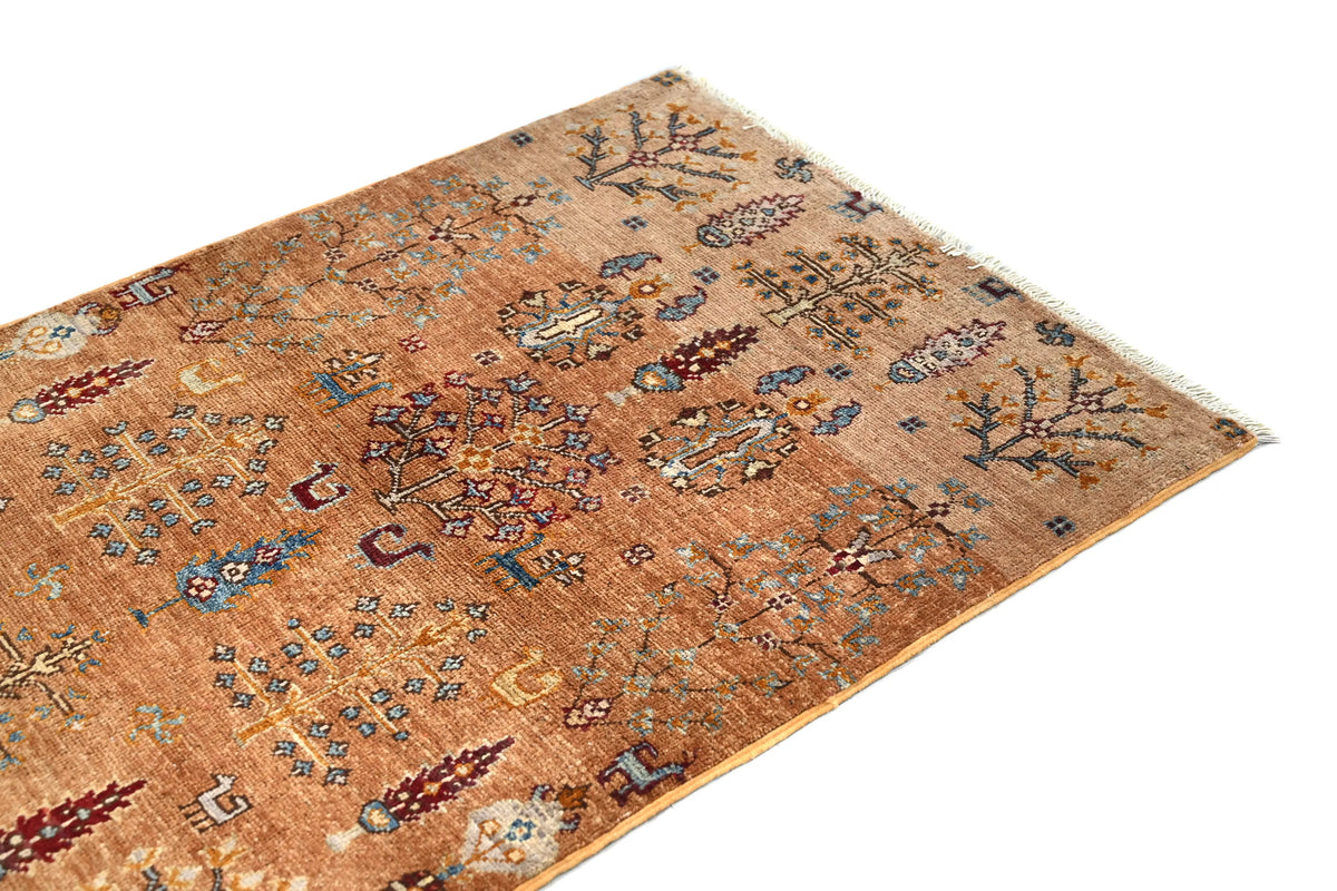 Chobi Afghan Rug – Amber Tree