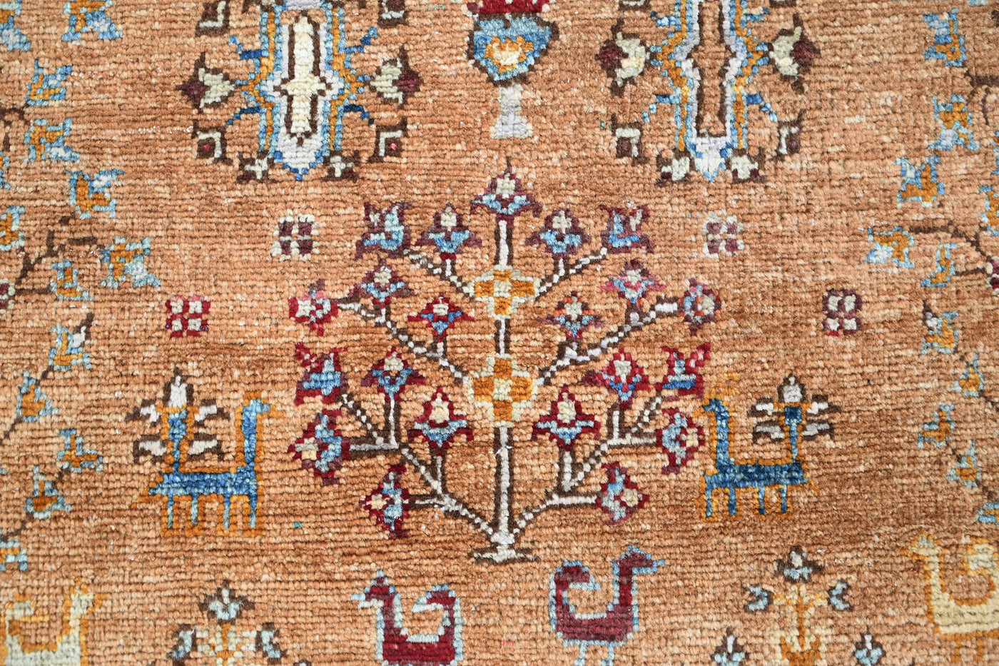 Chobi Afghan Rug – Amber Tree