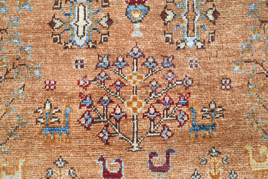 Chobi Afghan Rug – Amber Tree