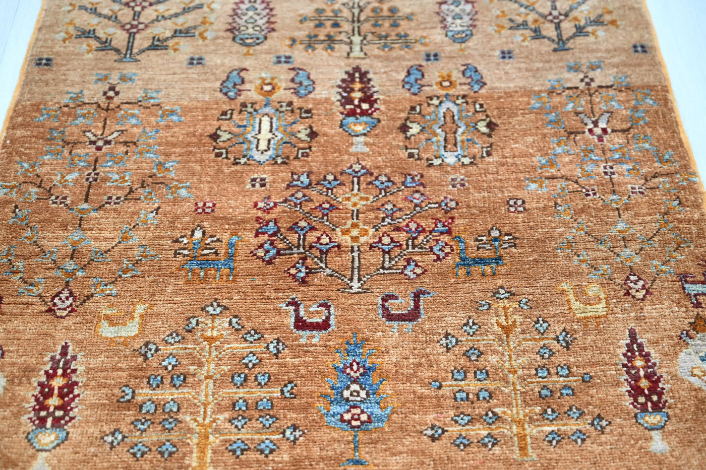 Chobi Afghan Rug – Amber Tree