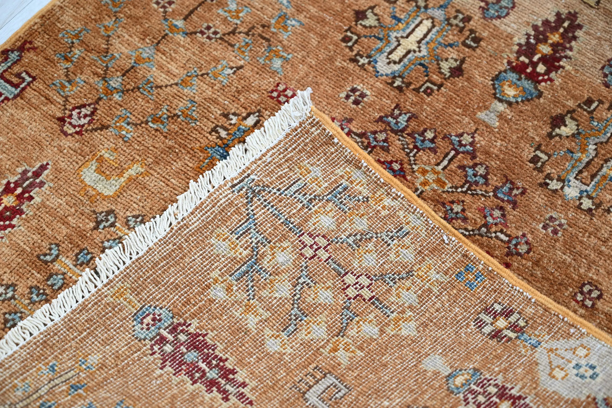 Chobi Afghan Rug – Amber Tree