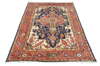 Chobi Afghan Rug – Garnet Crest