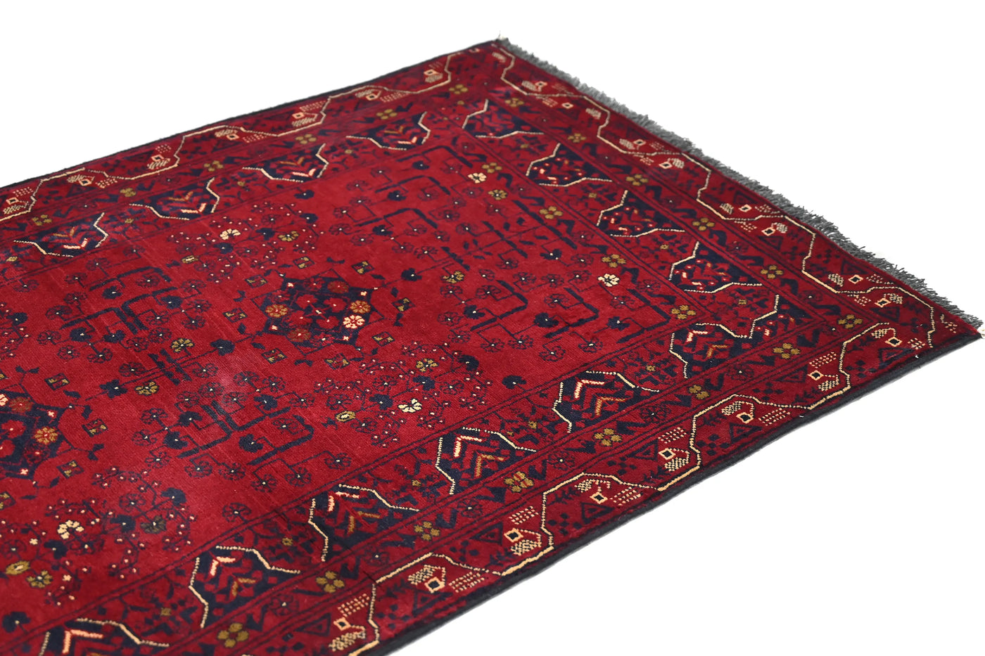 Khal Mohammadi Afghan Rug – Red Tulip
