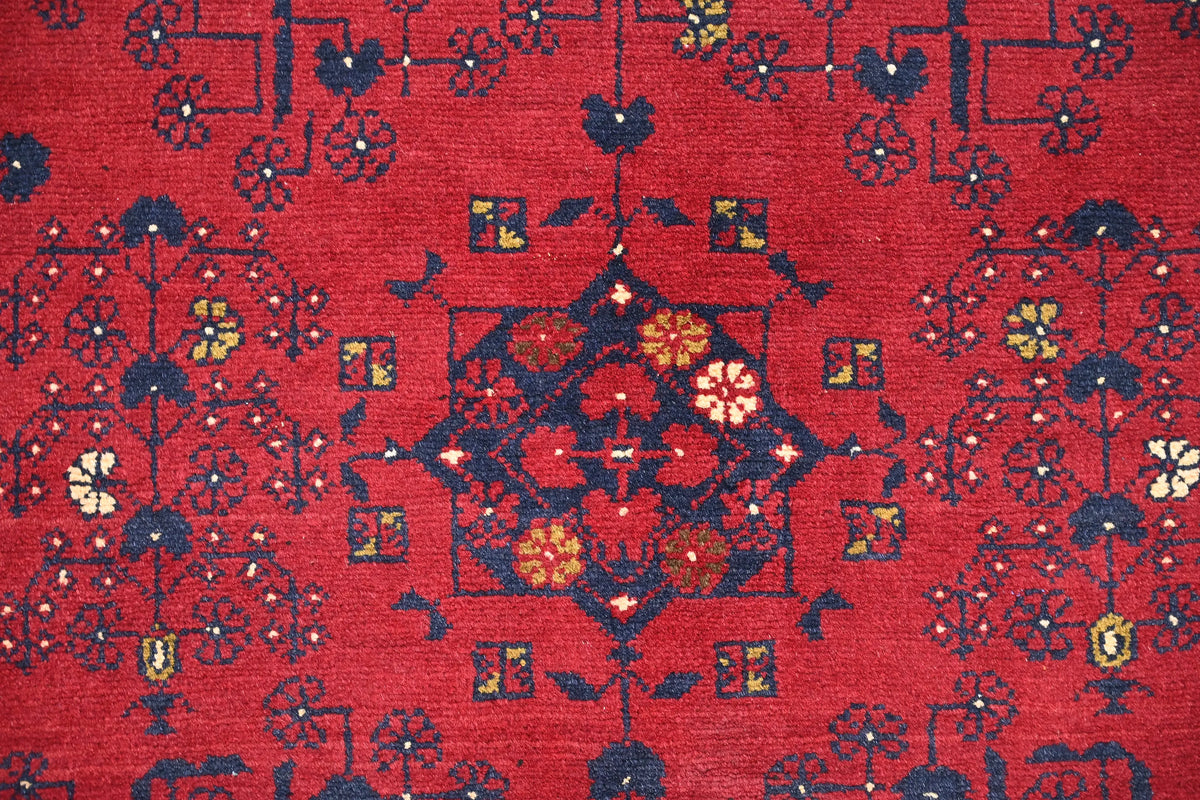 Khal Mohammadi Afghan Rug – Red Tulip