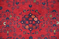 Khal Mohammadi Afghan Rug – Red Tulip