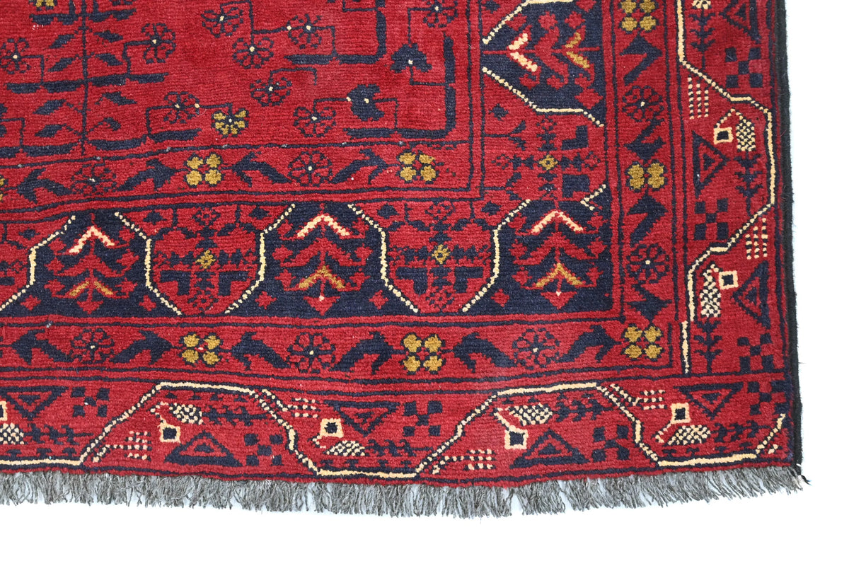 Khal Mohammadi Afghan Rug – Red Tulip