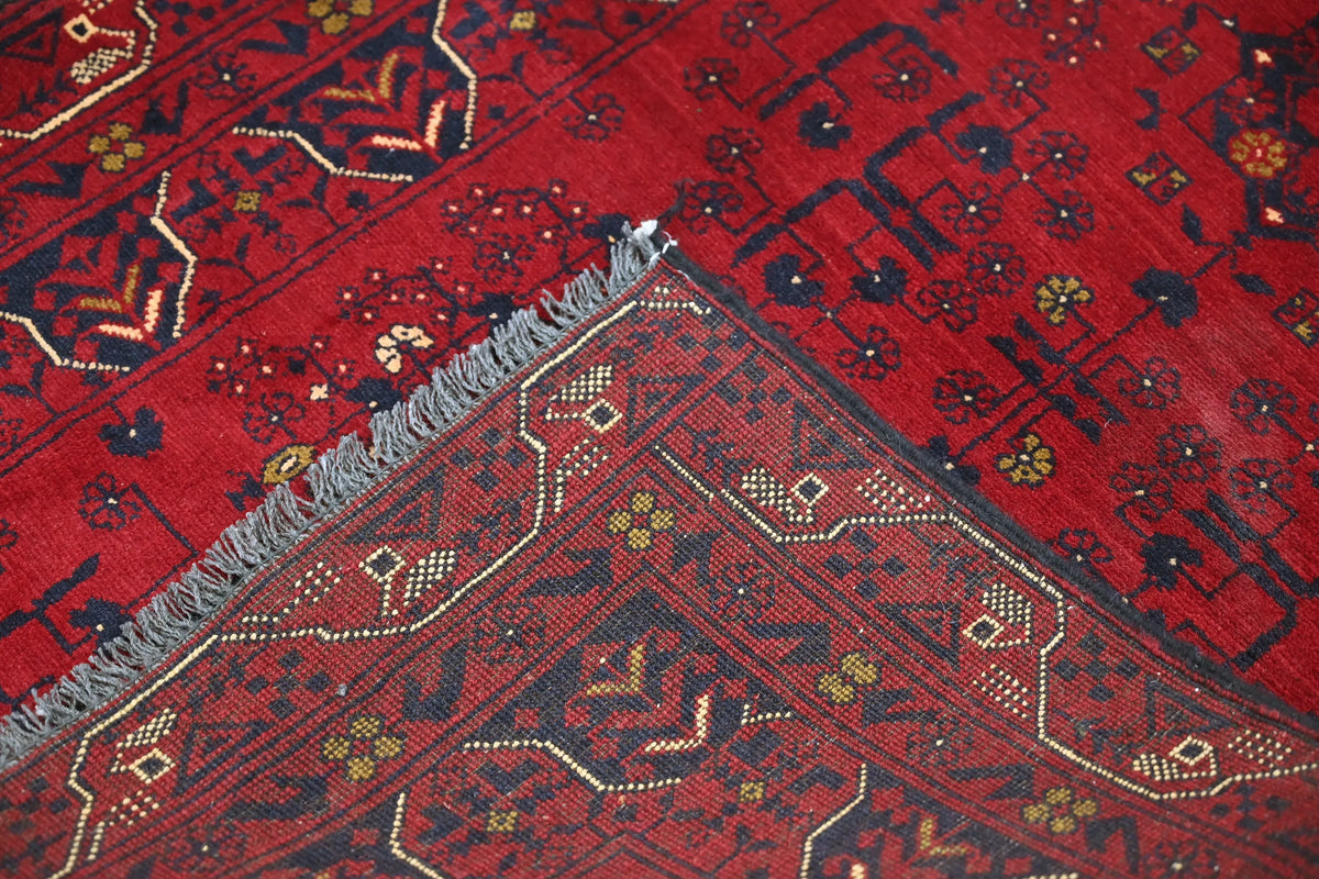 Khal Mohammadi Afghan Rug – Red Tulip