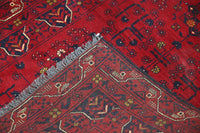 Khal Mohammadi Afghan Rug – Red Tulip