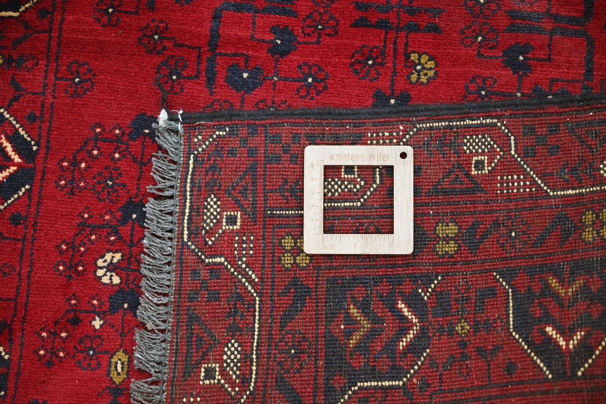 Khal Mohammadi Afghan Rug – Red Tulip