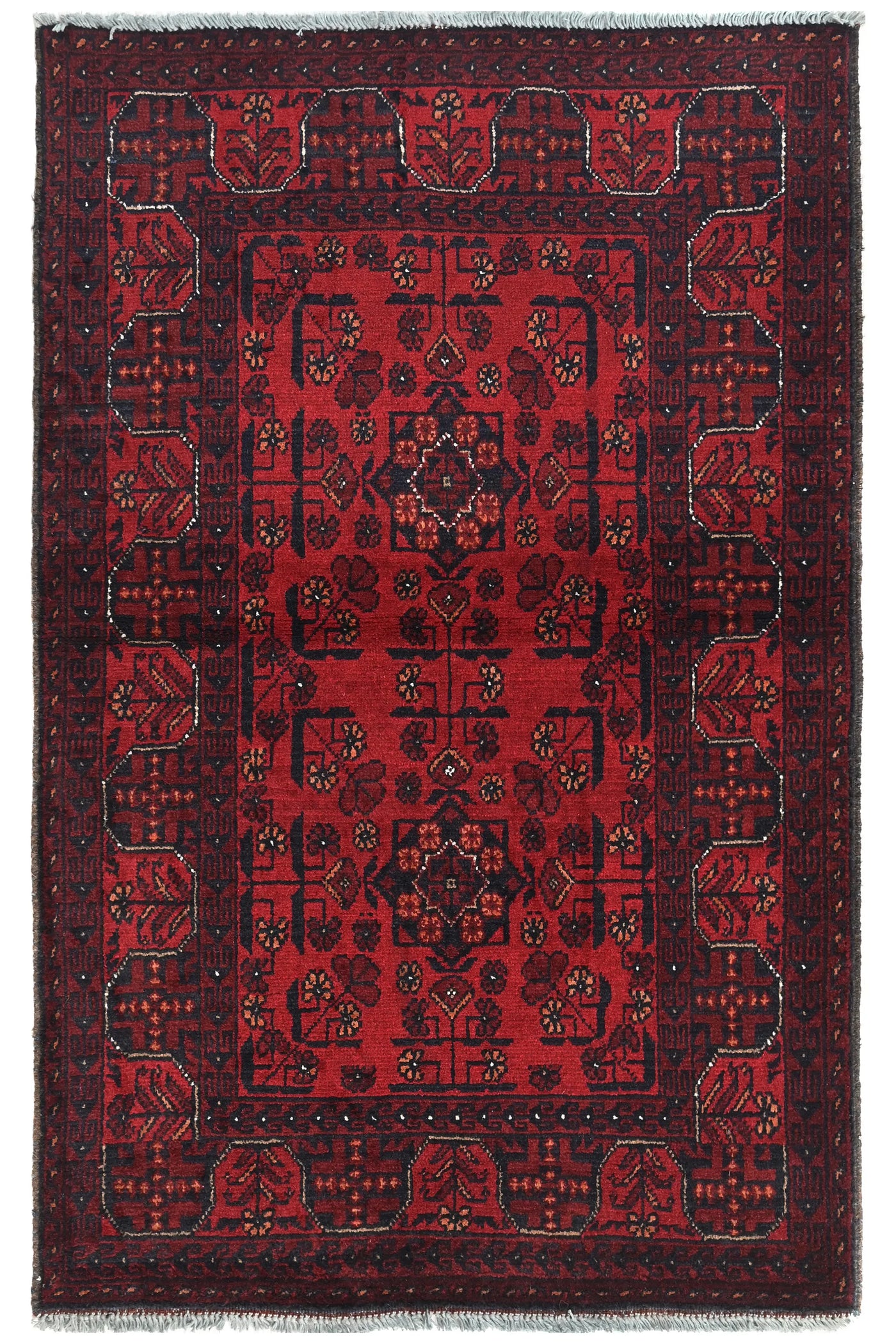 Khal Mohammadi Afghan Rug – Copper Hearth
