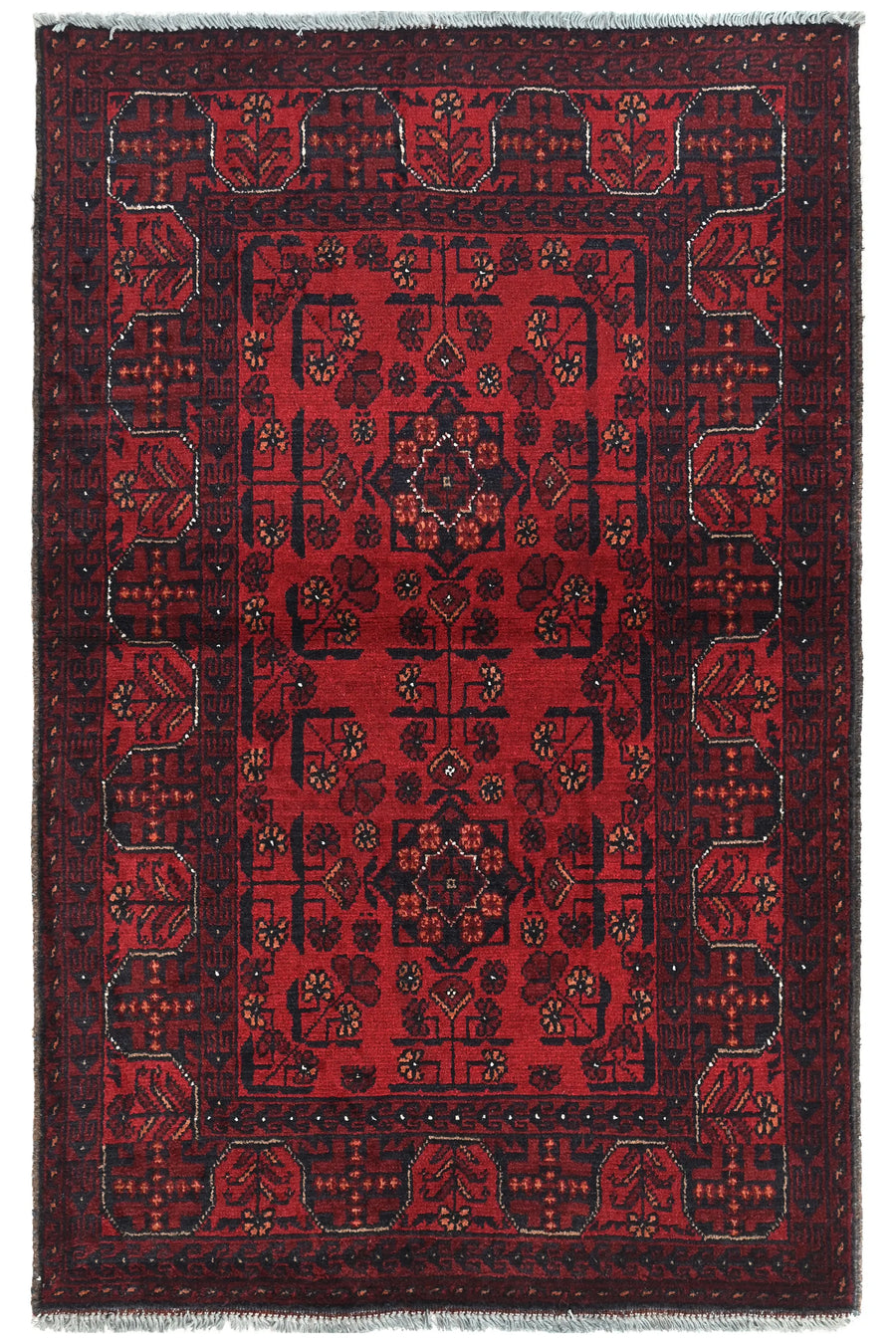 Khal Mohammadi Afghan Rug – Copper Hearth