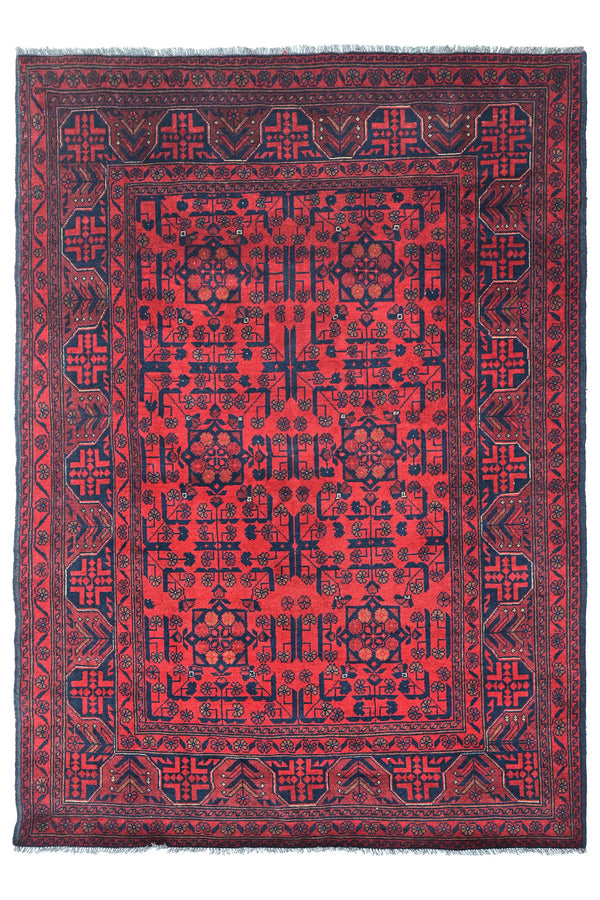 Khal Mohammadi Afghan Rug – Ruby Step