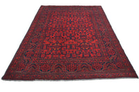 Khal Mohammadi Afghan Rug – Ruby Step
