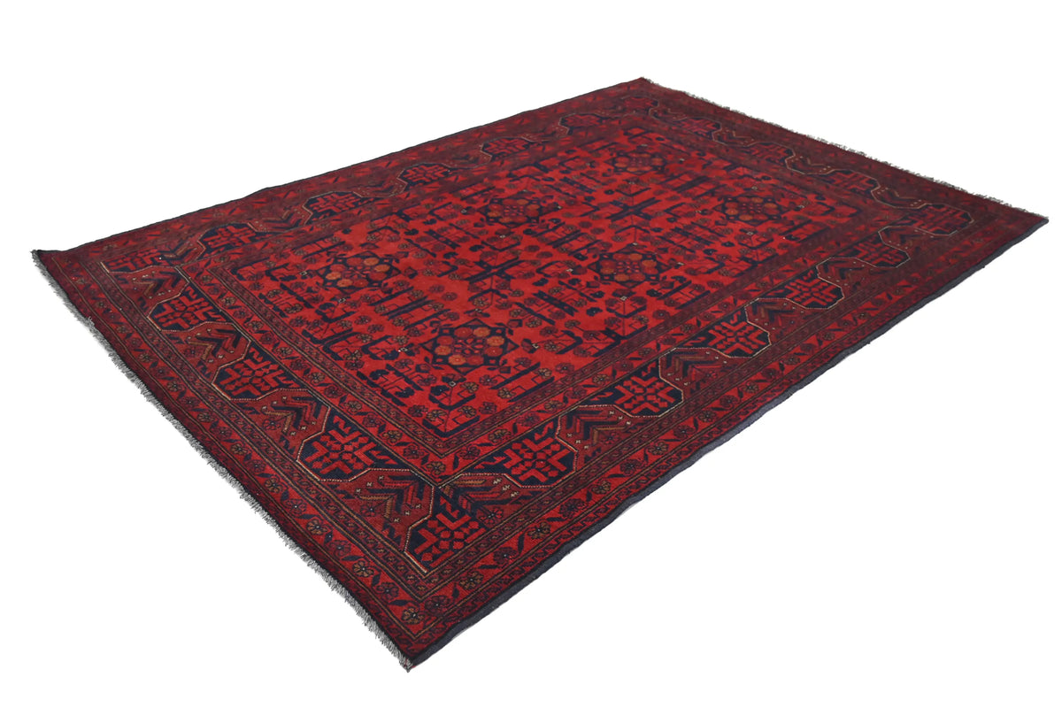 Khal Mohammadi Afghan Rug – Ruby Step
