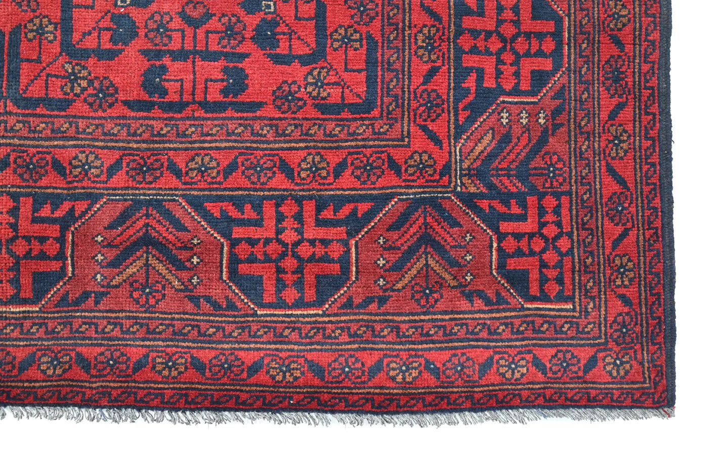 Khal Mohammadi Afghan Rug – Ruby Step