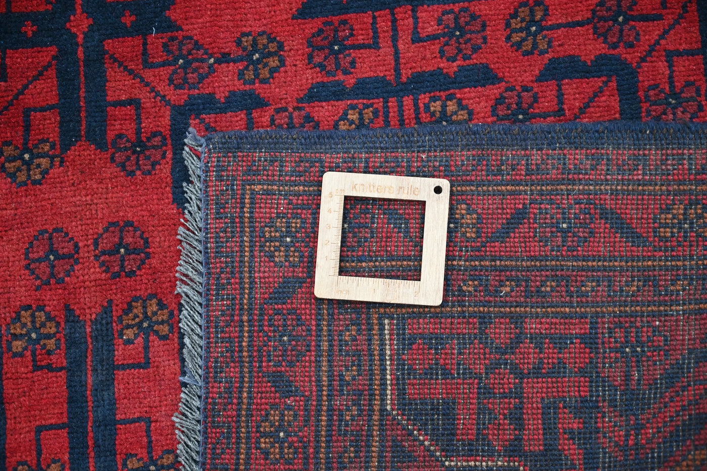 Khal Mohammadi Afghan Rug – Ruby Step