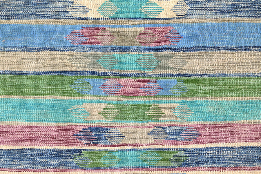Kilim Afghan Rug – Desert Horizon