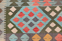 Maimana Kilim Afghan Rug – Earthy Horizon