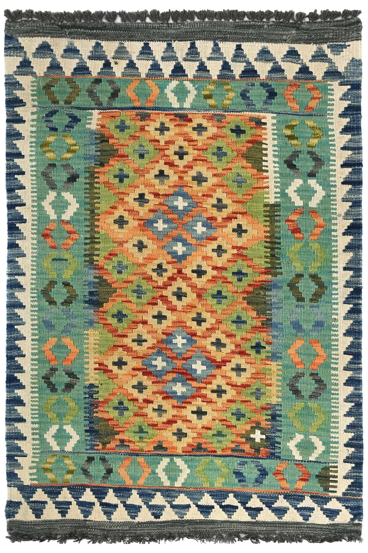 Maimana Kilim Afghan Rug – Jade Cross