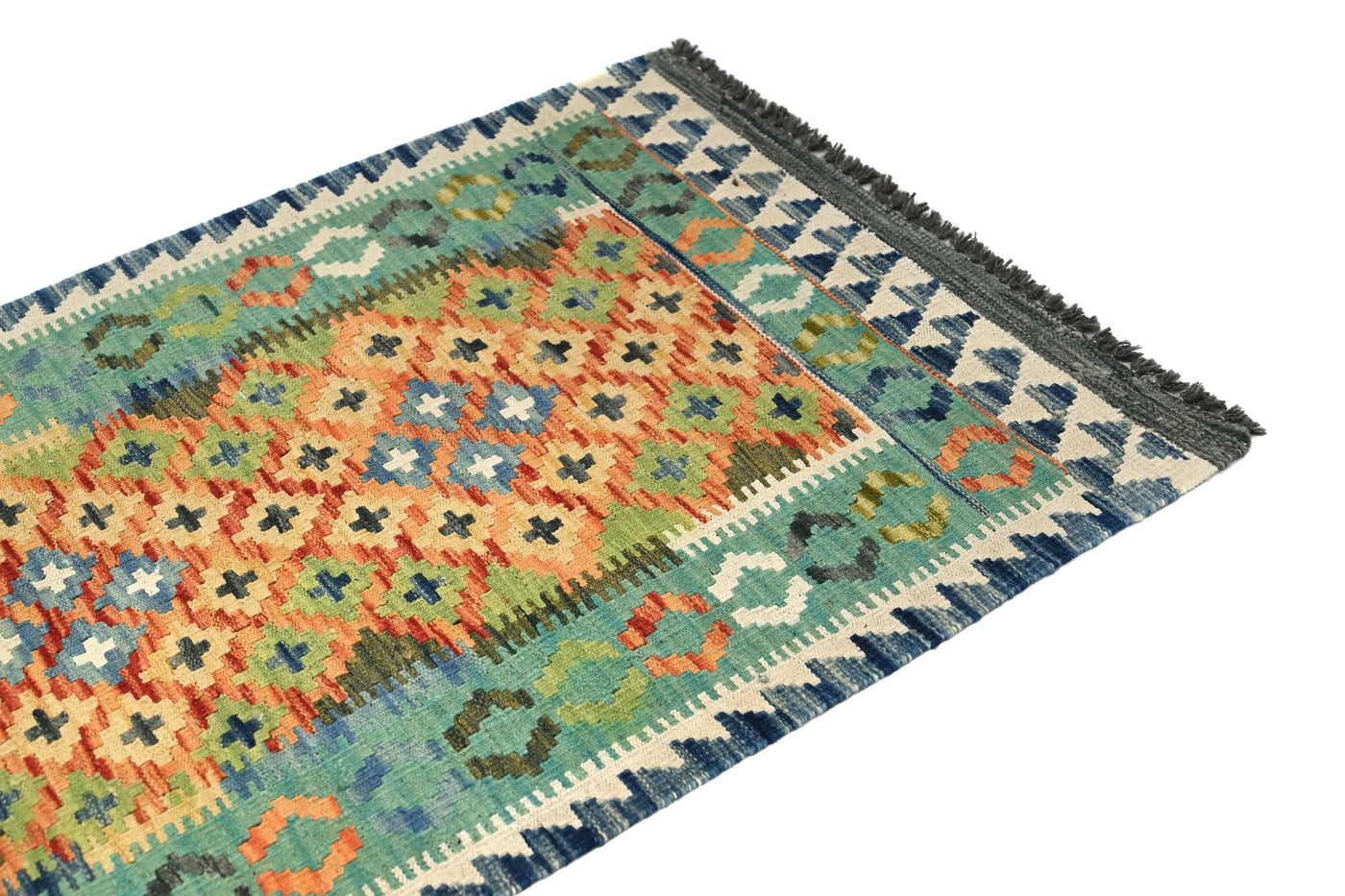 Maimana Kilim Afghan Rug – Jade Cross