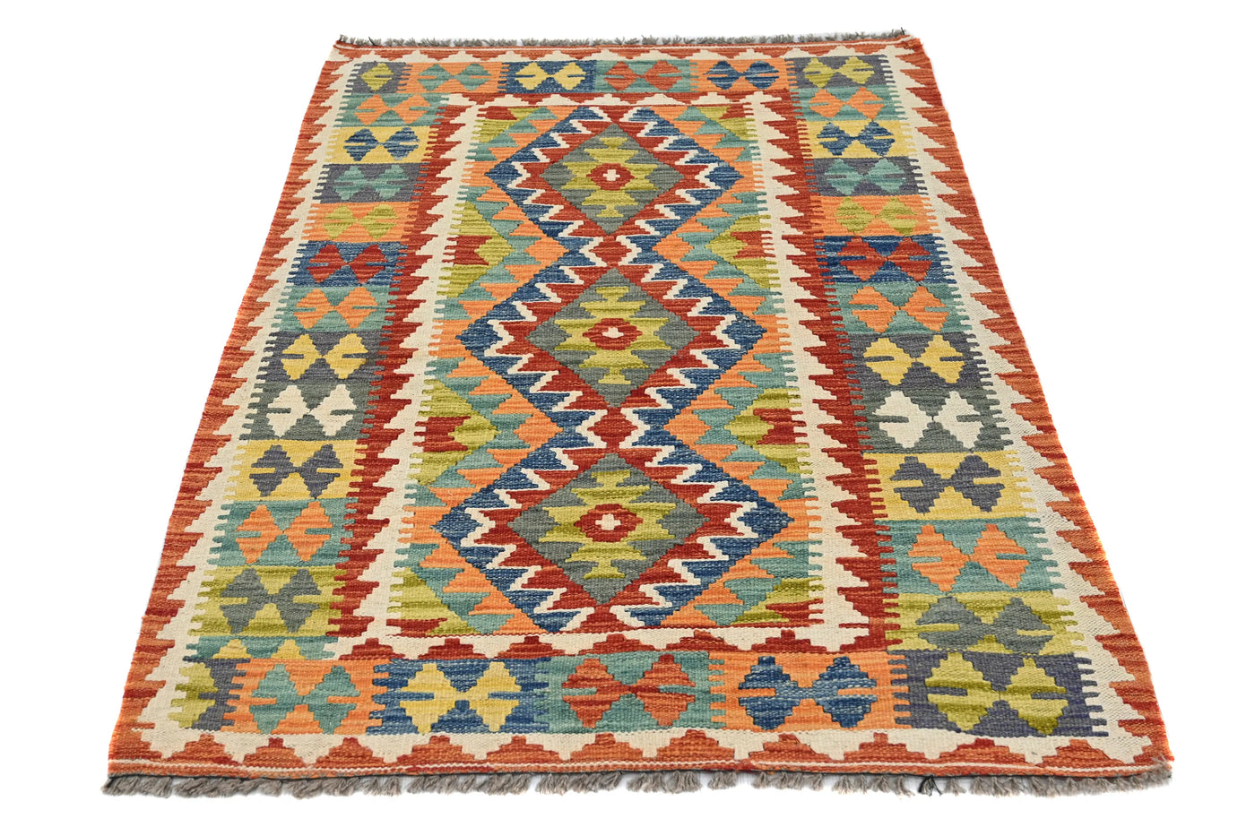 Maimana Kilim Afghan Rug – Tribal Prism