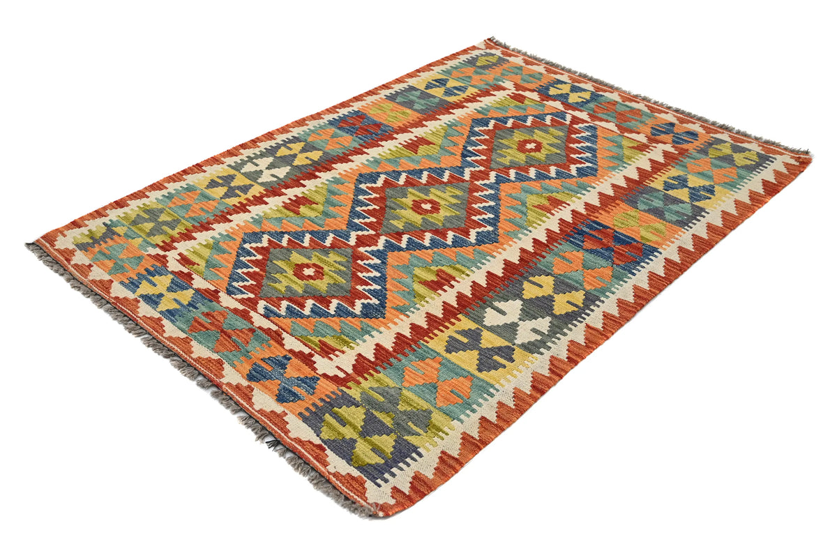 Maimana Kilim Afghan Rug – Tribal Prism