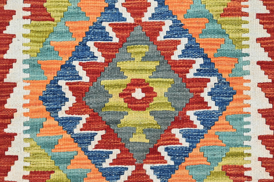 Maimana Kilim Afghan Rug – Tribal Prism