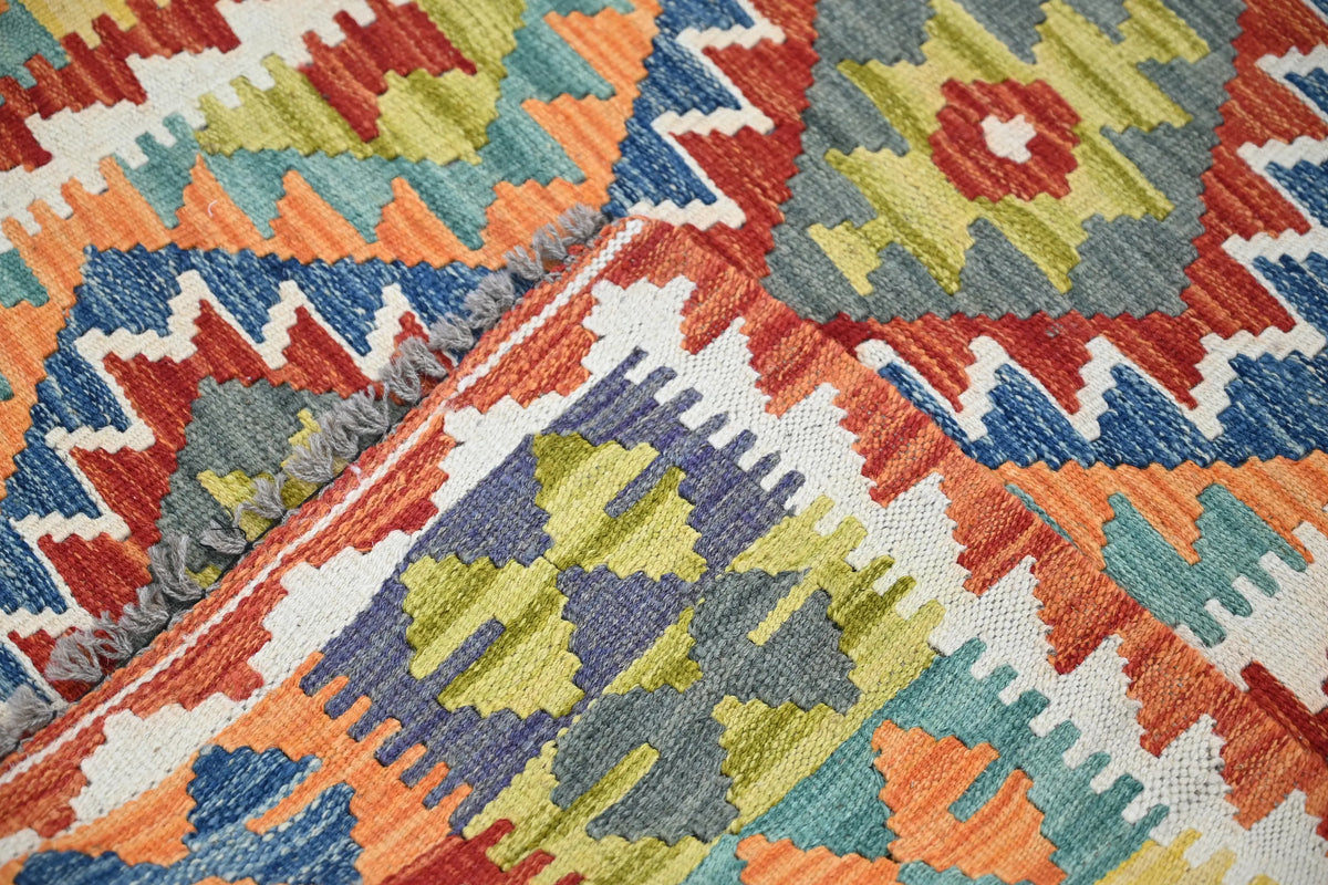 Maimana Kilim Afghan Rug – Tribal Prism
