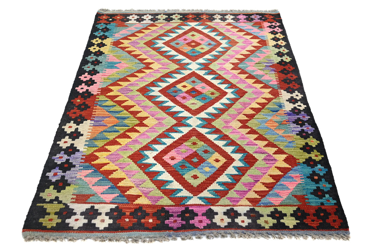 Maimana Kilim Afghan Rug – Canyon Mirage