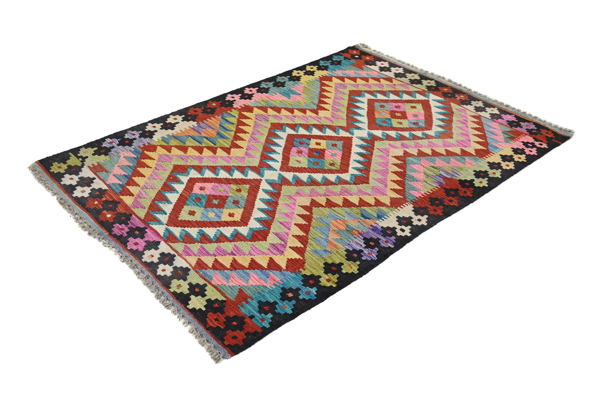 Maimana Kilim Afghan Rug – Canyon Mirage