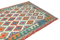 Maimana Kilim Afghan Rug – Jade Legacy