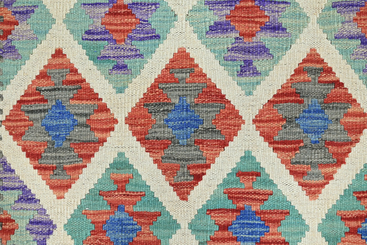 Maimana Kilim Afghan Rug – Jade Legacy