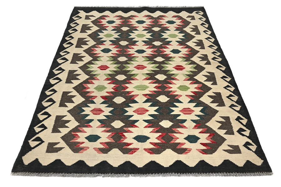 Maimana Kilim Afghan Rug – Nomad Spirit