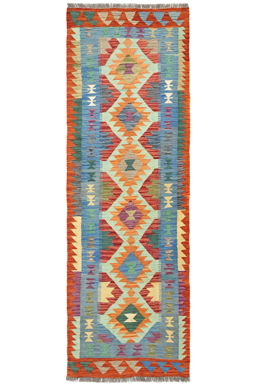 Maimana Kilim Afghan Rug – Serrated Trail