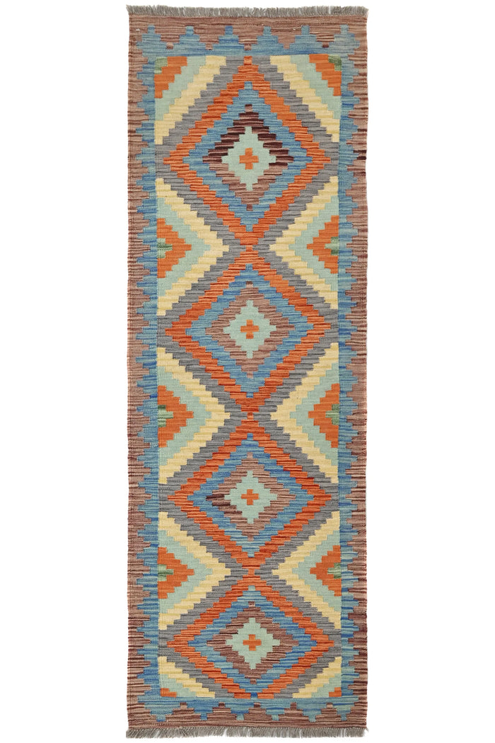 Maimana Kilim Afghan Runner Rug – Timeless Passage