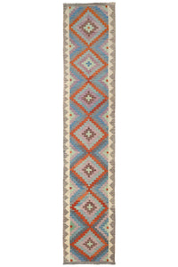 Maimana Kilim Afghan Rug – Lavender Path