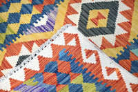 Maimana Kilim Afghan Rug – Ochre Terrain